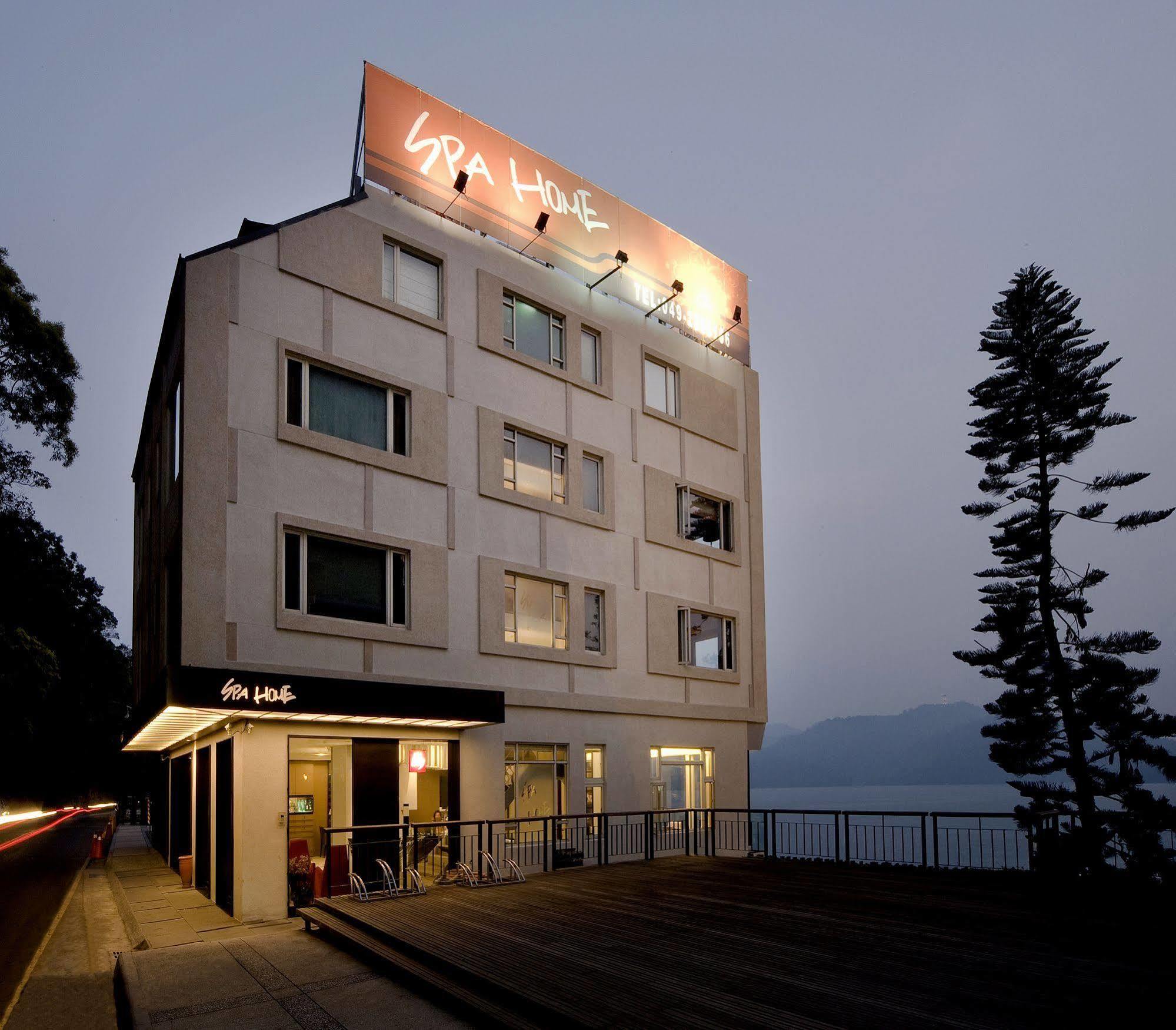 Spa Home Sun Moon Lake Luxury Lakeside Hotel Yuchi Exteriör bild