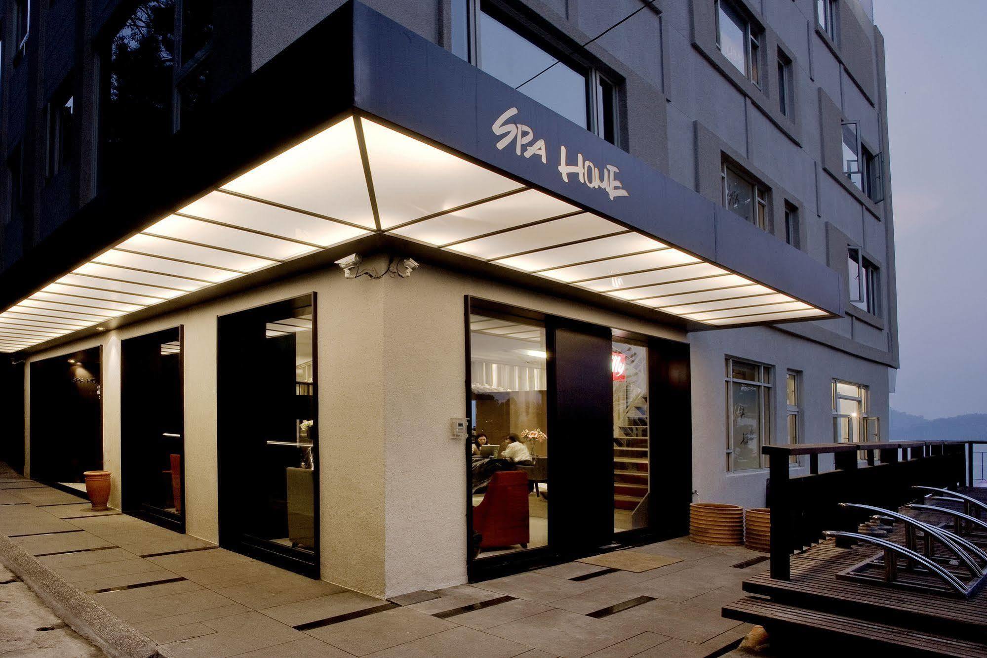 Spa Home Sun Moon Lake Luxury Lakeside Hotel Yuchi Exteriör bild