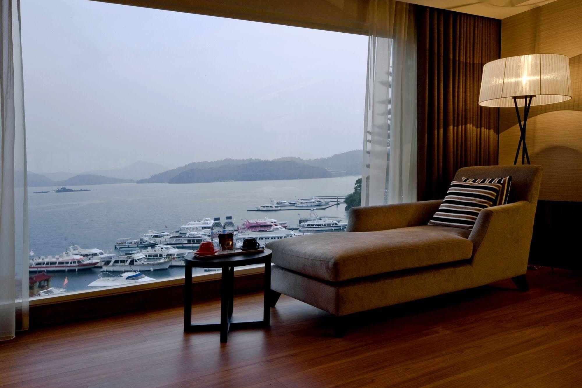 Spa Home Sun Moon Lake Luxury Lakeside Hotel Yuchi Exteriör bild